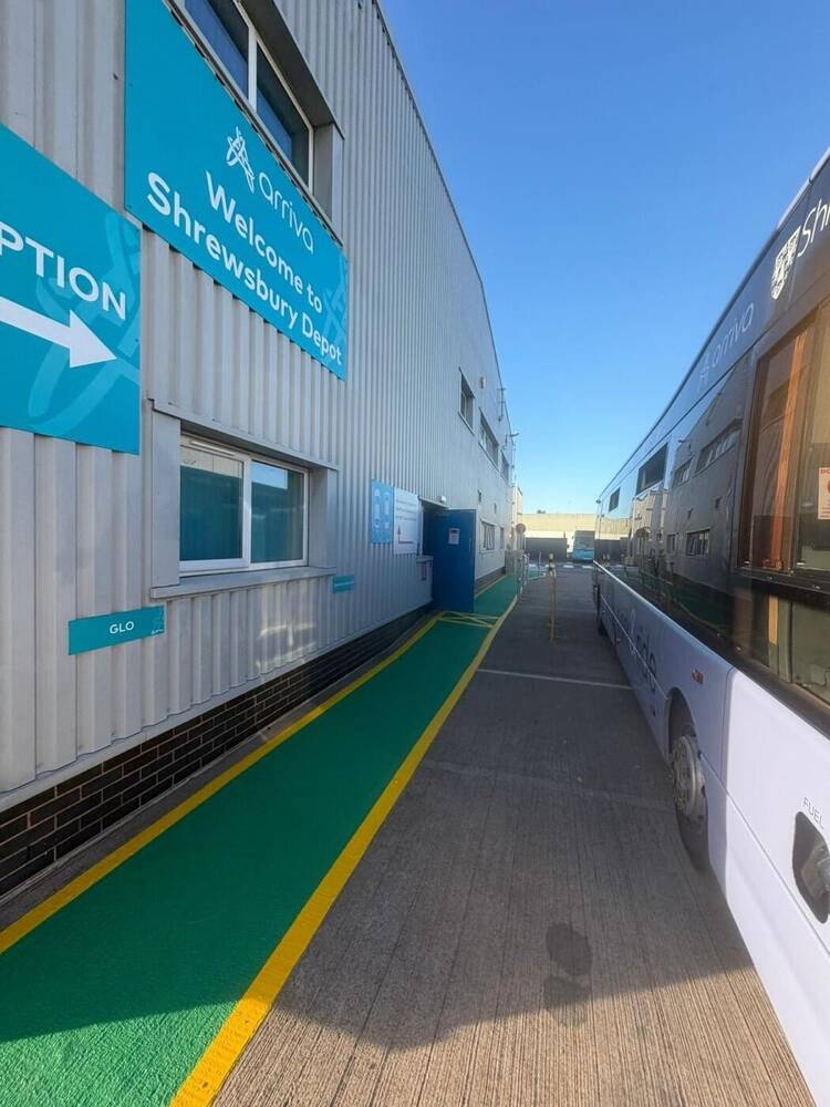Anti-slip walkway coating by C&R