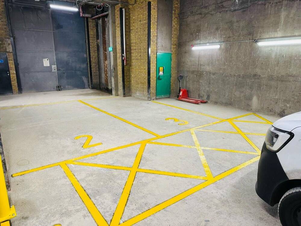 Loading bay floor markings by C&R