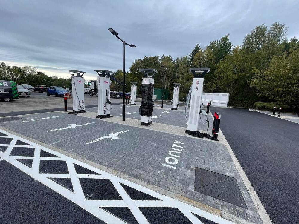 EV charging bay marking by C&R