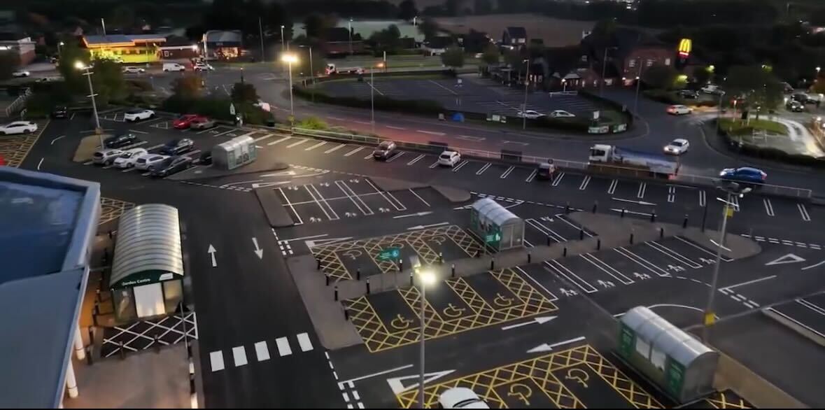Can Line Markings Be Applied at Night?