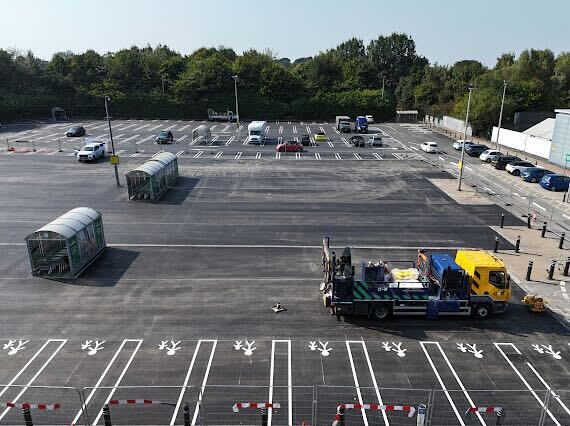 How Are Line Markings Applied to Roads and Car Parks?