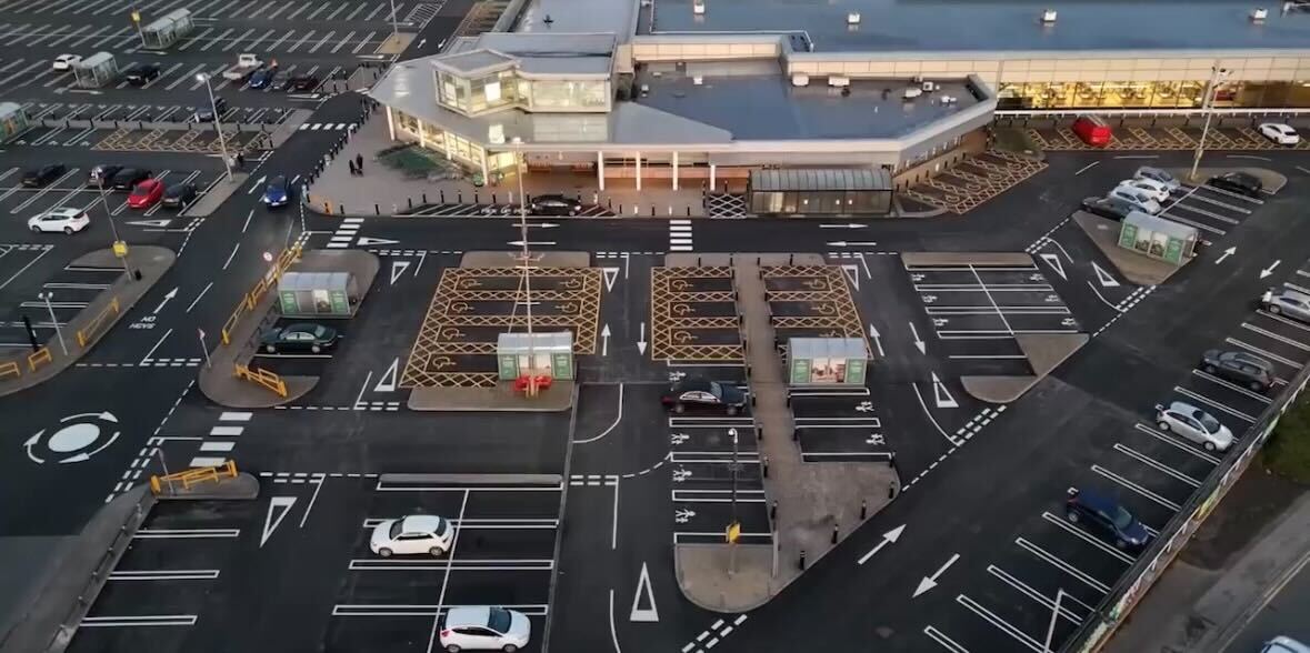 How Can Line Marking Improve Traffic Management in Car Parks?