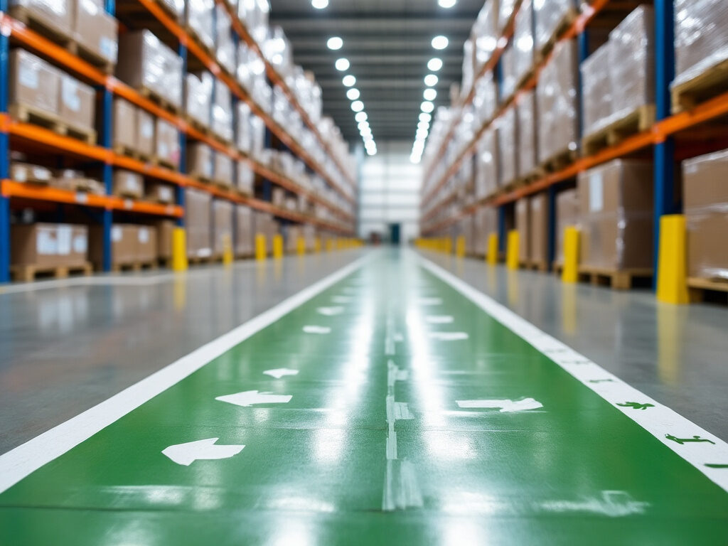 How Can You Reduce the Environmental Impact of Warehouse Line Marking?