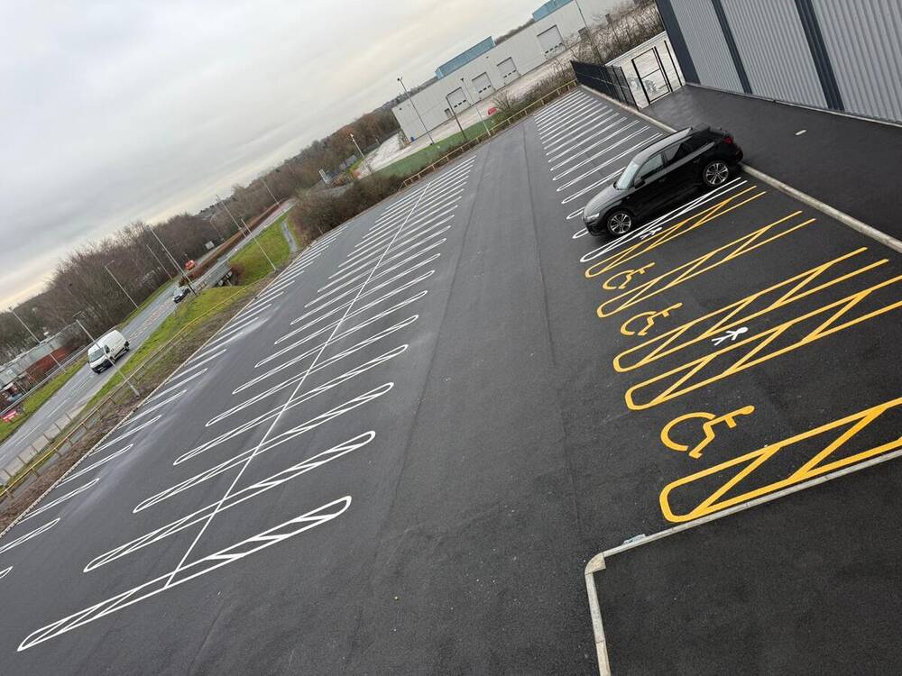 How Do You Mark a Car Park Used for Events or Overflow?