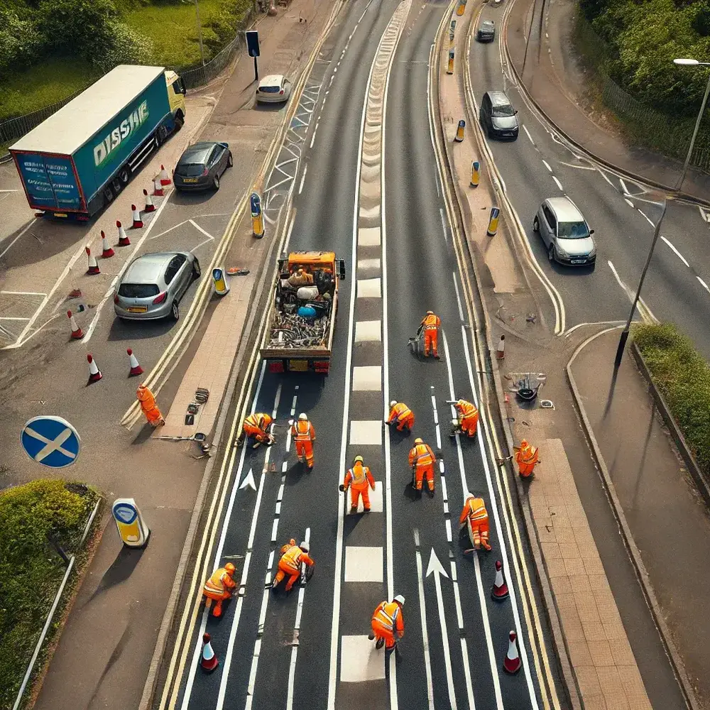 road marking pic