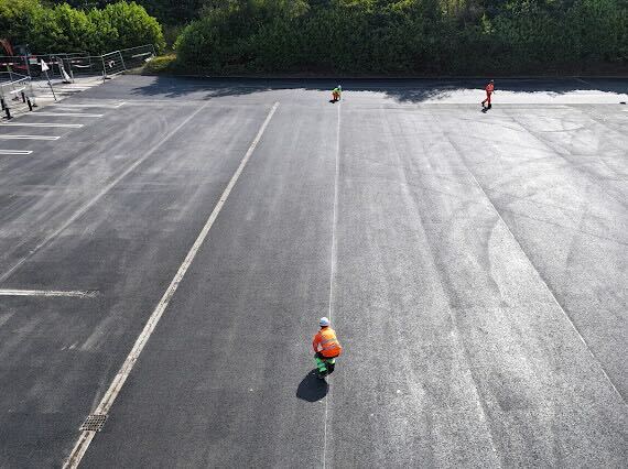 What Happens Before Line Marking Can Be Applied?