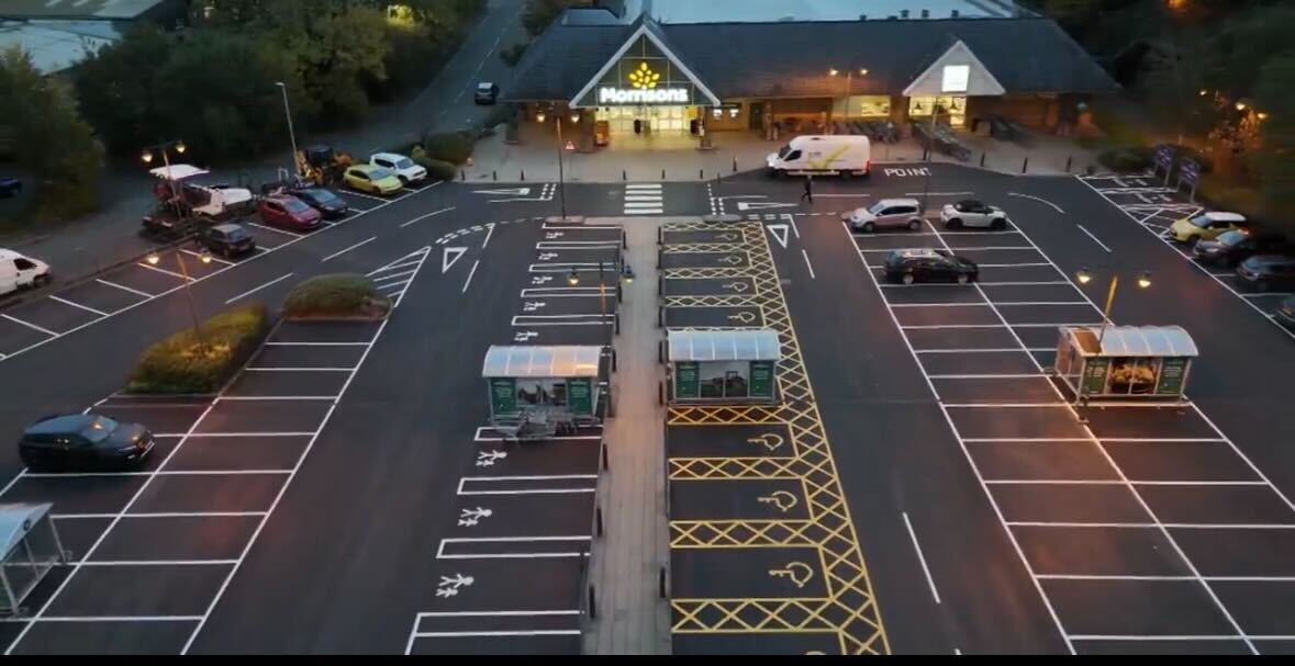Why Quality Line Marking Matters in Supermarket Car Parks